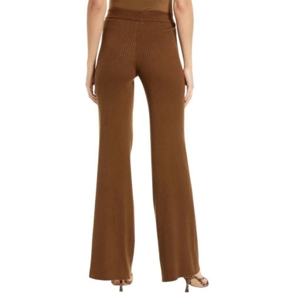 Good American Brown Wide-Leg Pants - Picture 3 of 10